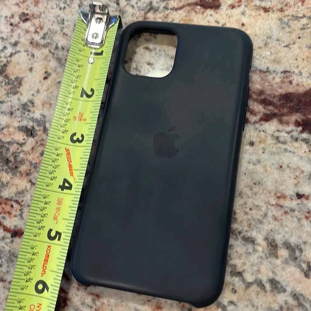 iPhone 11 Pro Black Silicone Phone Case